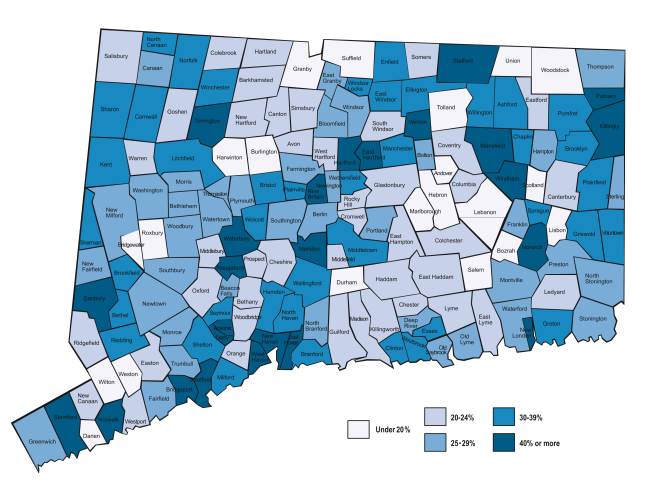 Map of CT ALICE households