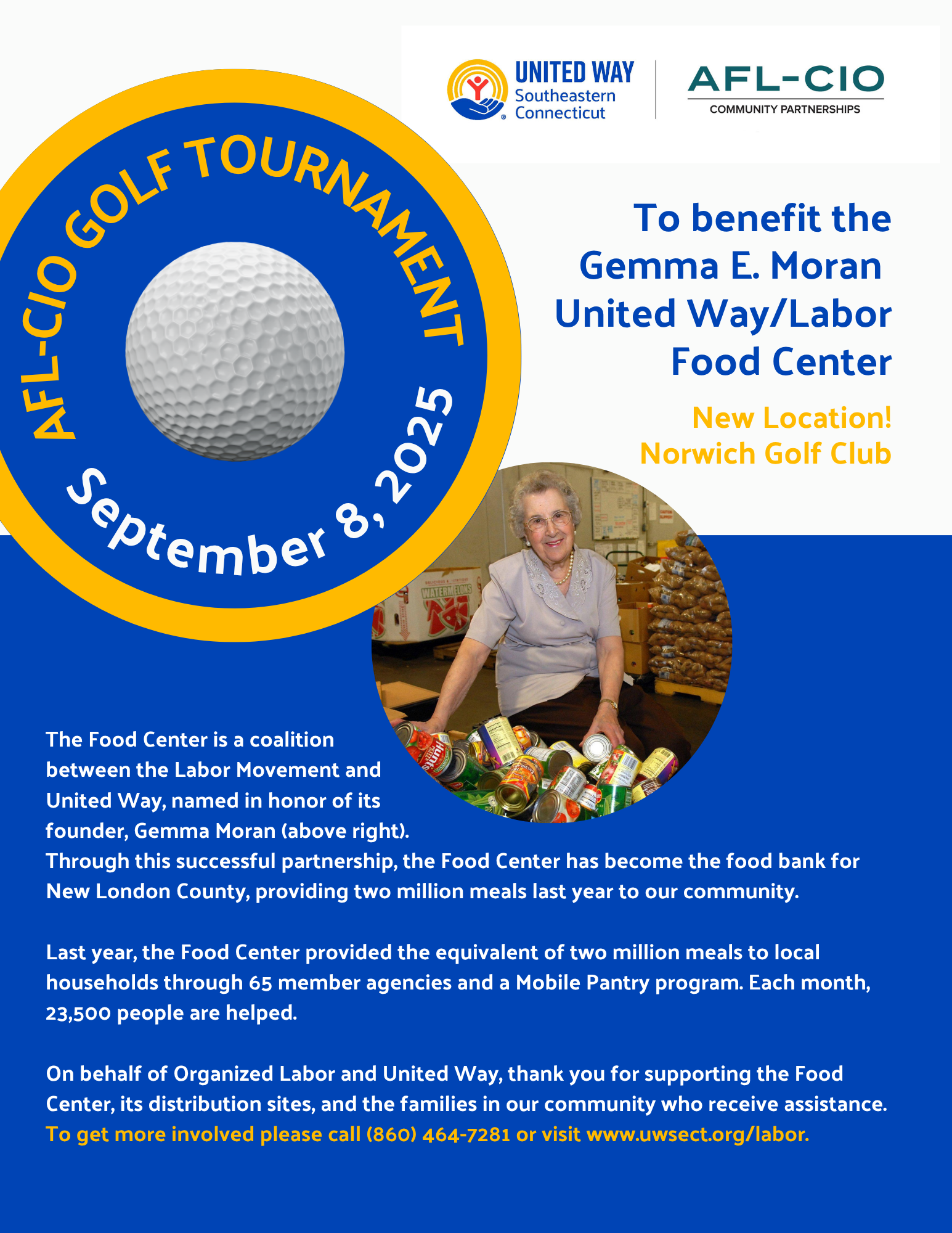 Golf Tournament flyer