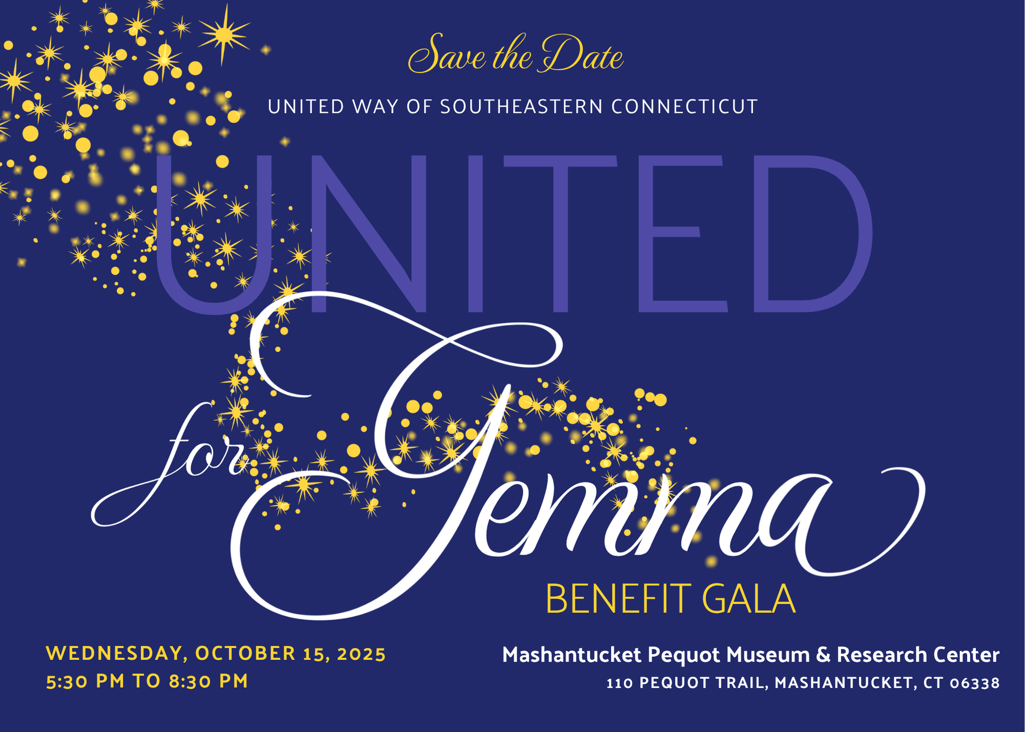Benefit Gala Save the Date