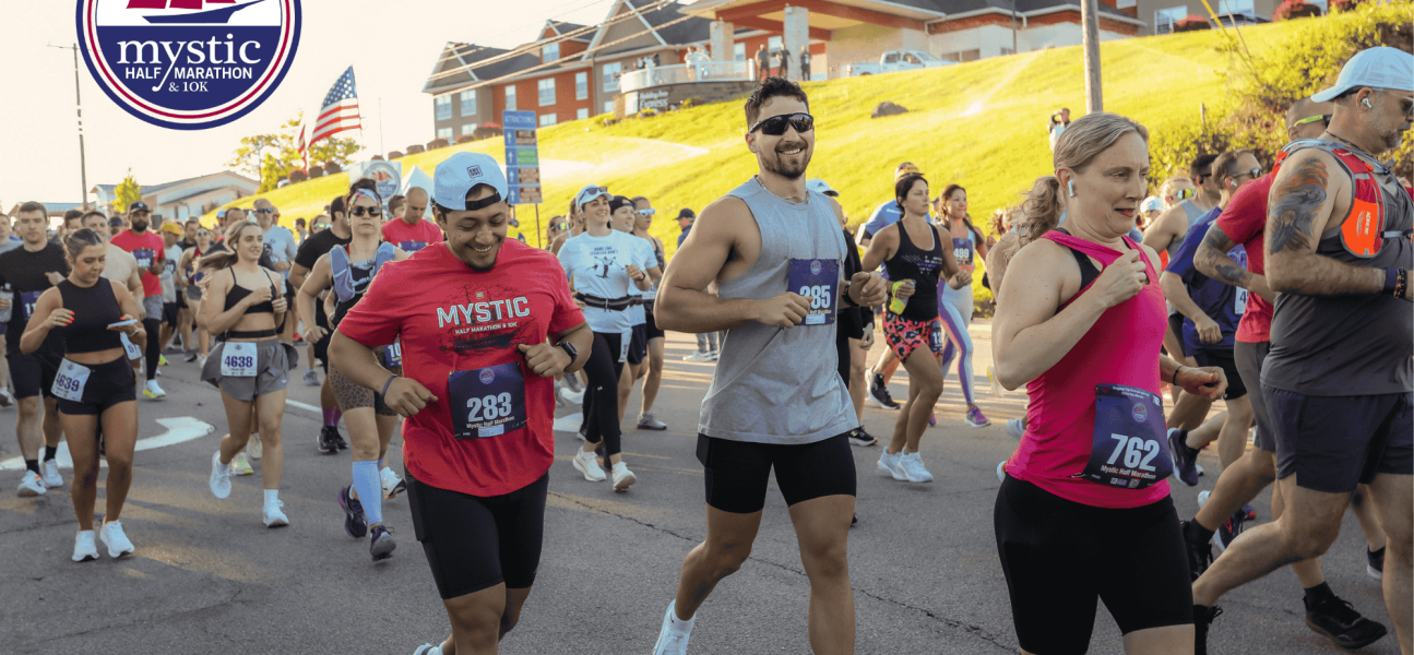 Runners in last year's Mystic Half Marathon