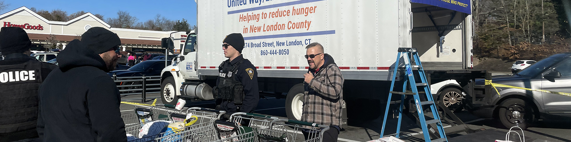 New London Police Union running a food drive